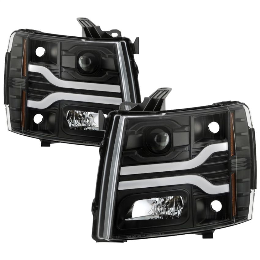 SPYDER 5087614 Projector Headlights - Black