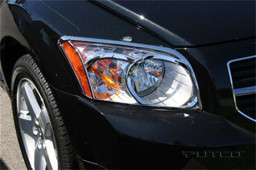 Putco 403833 07-10 Dodge Caliber Head Lamp Overlays & Rings