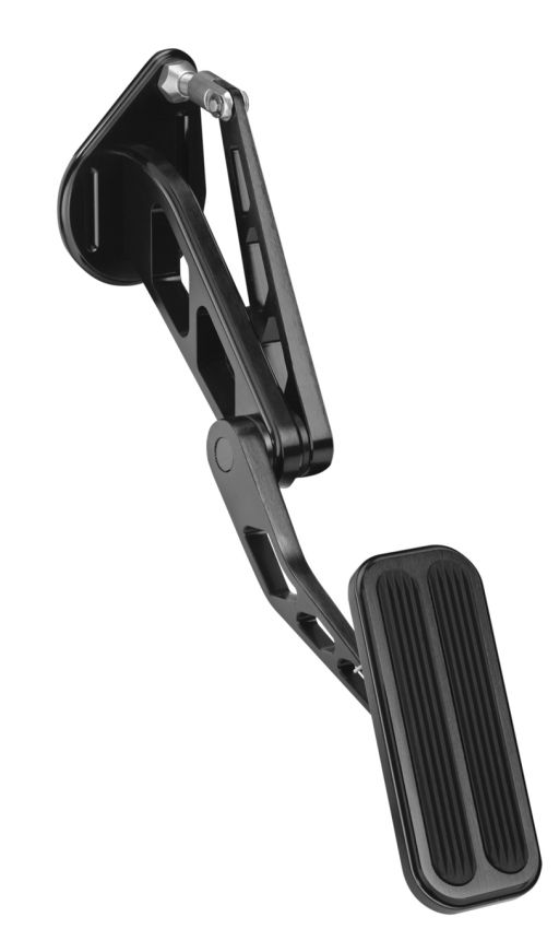 LOKAR LOKXBAG-6115 Blk 64-68 Mustang Thrott Pedal w/Rubber