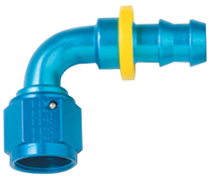 FRAGOLA FRG209008 Hose Fitting #8 90 Deg Push Lock