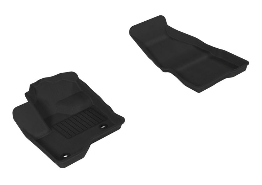 3D MAXpider 2009-2019 Ford Flex Kagu 1st Row Floormat - Gray