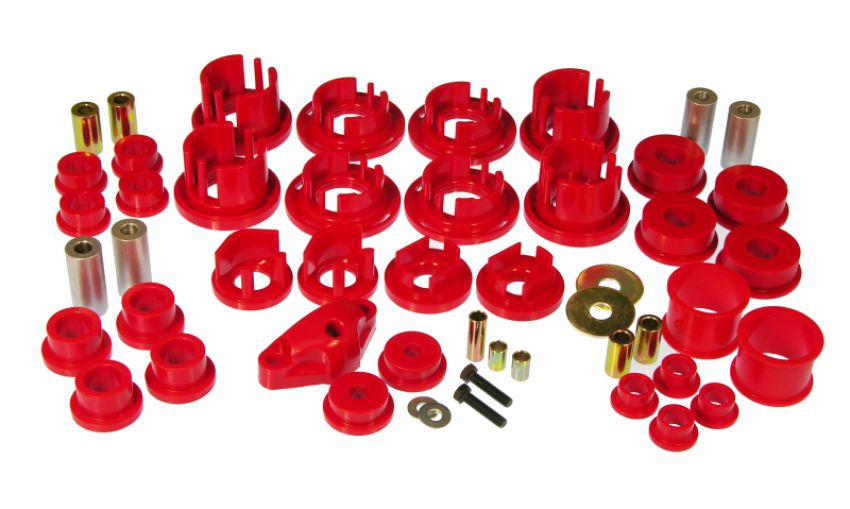 Prothane 16-2003 08-10 Subaru STI/WRX Total Kit - Red