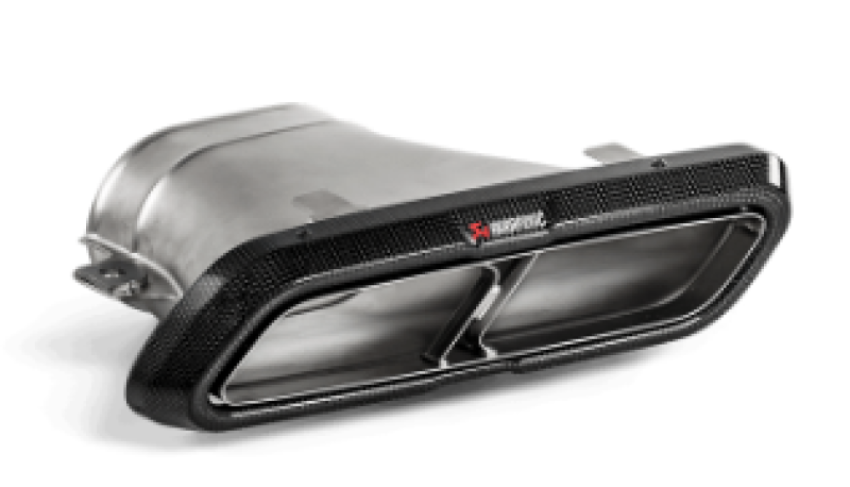 Akrapovic TP-CT/46/G Tail pipe set (Carbon) - High Gloss