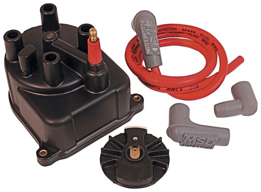 MSD IGNITION MSD82923 Cap & Rotor Kit - 92-01 Honda Civic/CRX 1.5/1.6L