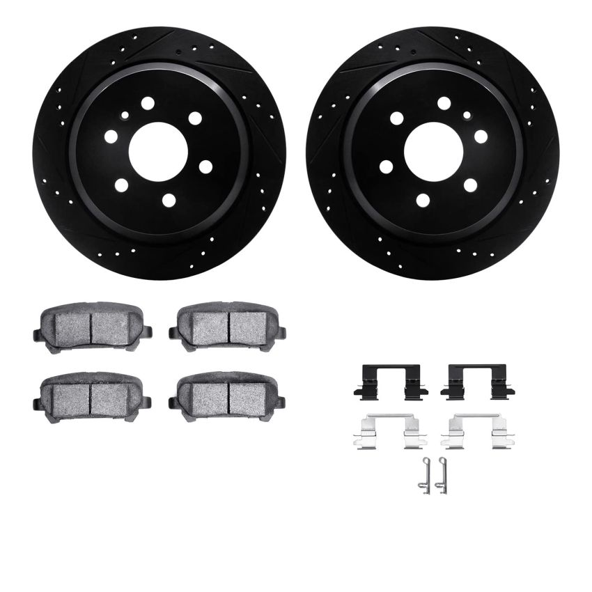 Dynamic Friction 8512-48072 Rotor Kit