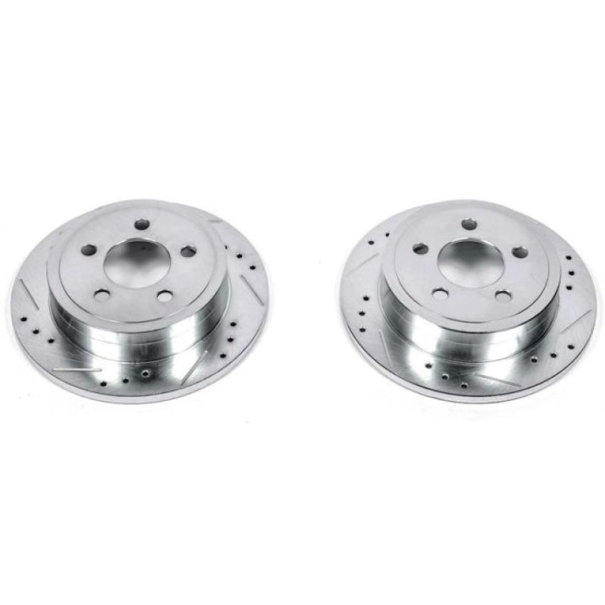 PowerStop AR8768XPR PowerStop Evolution Performance Drilled, Slotted & Plated Brake Rotor Pair
