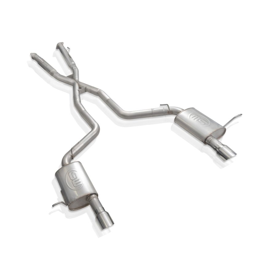 Stainless Works DUR11CBL 11-20 Dodge Durango 5.7L 3in Legend Catback w/4in Polished Tips