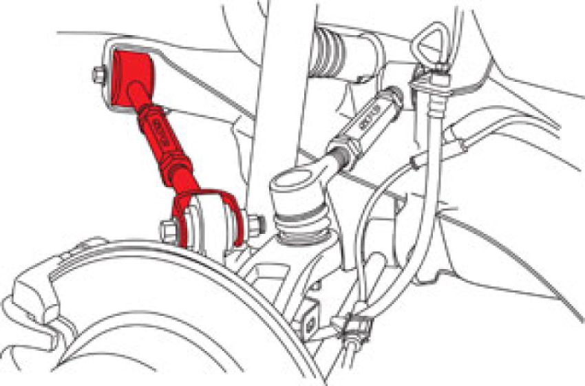 SPECIALTY PRODUCTS COMPANY 67293 HONDA/ACURA UPPER CONTROL ARM