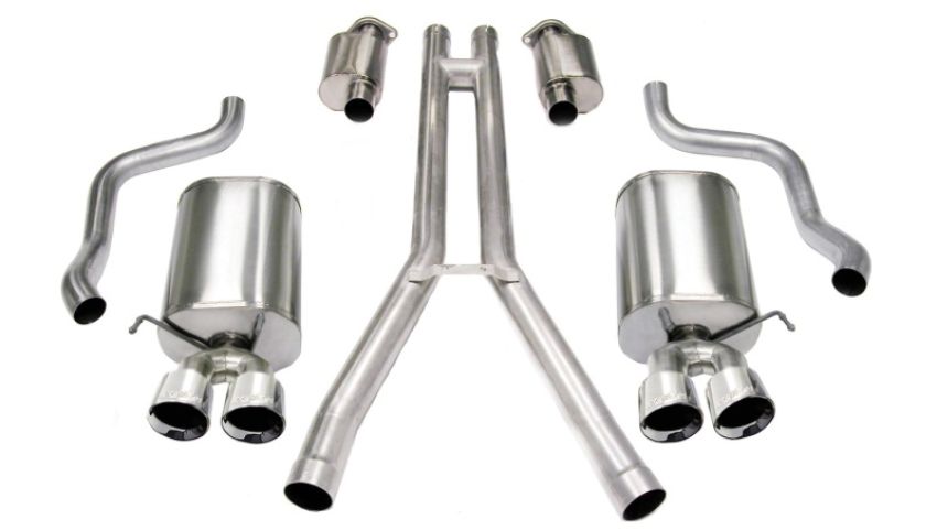 CORSA Performance 14156 Corsa 2004-2008 Cadillac XLR 4.6L Polished Sport Cat-Back Exhaust