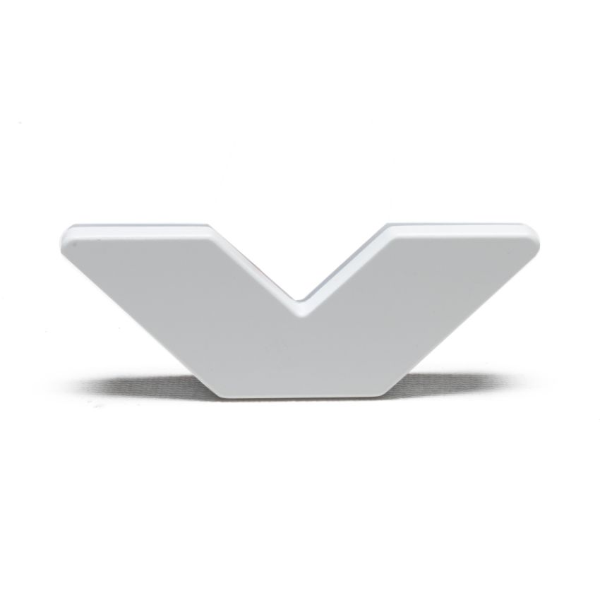 Oracle Lighting 3140-V-005 Universal Illuminated LED Letter Badges - Matte White Surface Finish - V