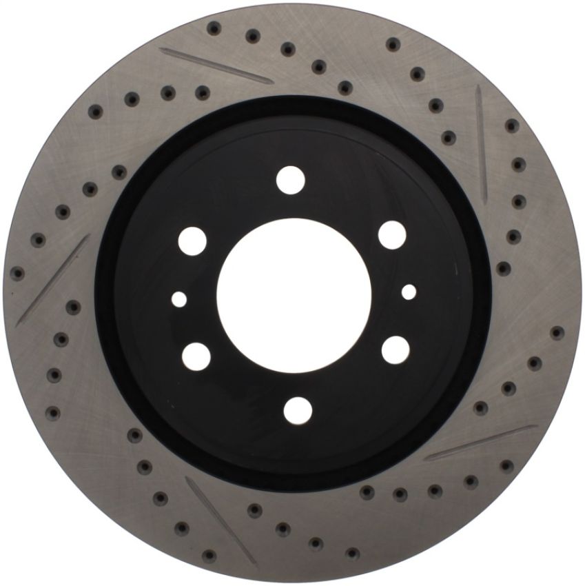 Stoptech 127.65119R Slotted & Drilled Sport Brake Rotor