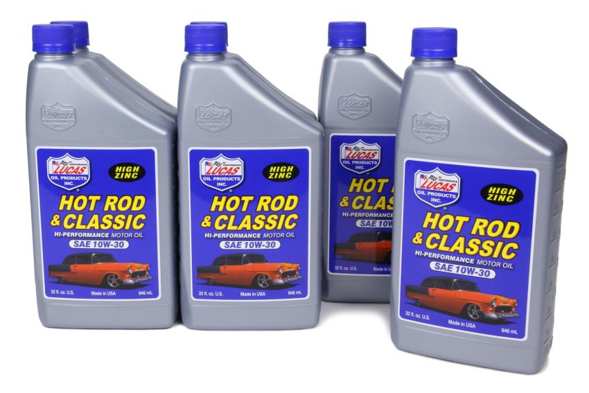 Lucas Oil Products 10687 Hot Rod & Classic Car HP Motor Oil SAE 10W-30