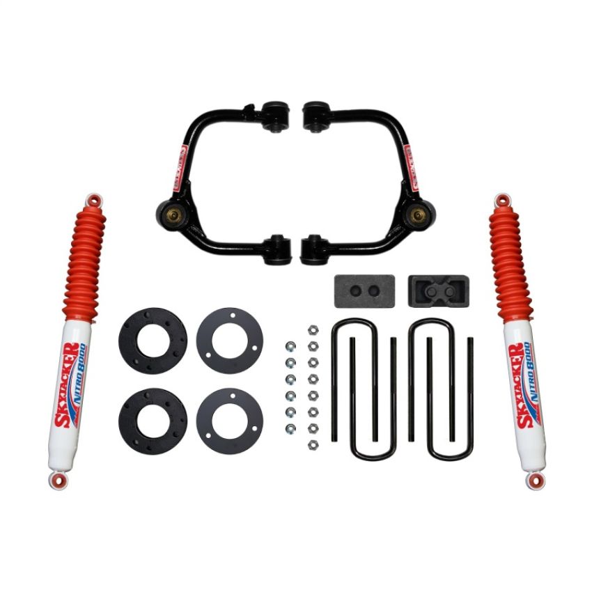 Skyjacker F2130PN 2021 Ford F-150 4 Wheel Drive Crew Cab Suspension Lift Kit w/ Shock (Nitro 8000)