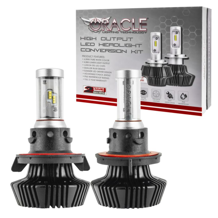 Oracle Lighting 5236-001 ORACLE Lighting H13 4,000+ Lumen LED Headlight Bulbs (Pair)