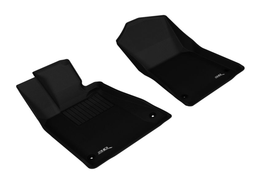 3D MAXpider 2013-2020 Lexus GS/GS Hybrid Kagu 1st Row Floormat - Black