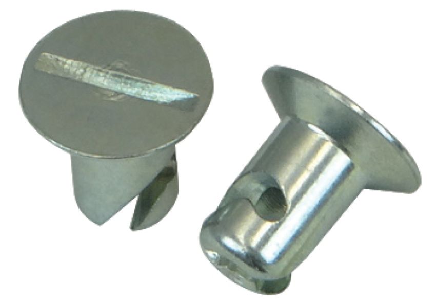 Moroso 71291 Quick Fastener - Flush Head - 5/16in x .400in - Steel - 10 Pack