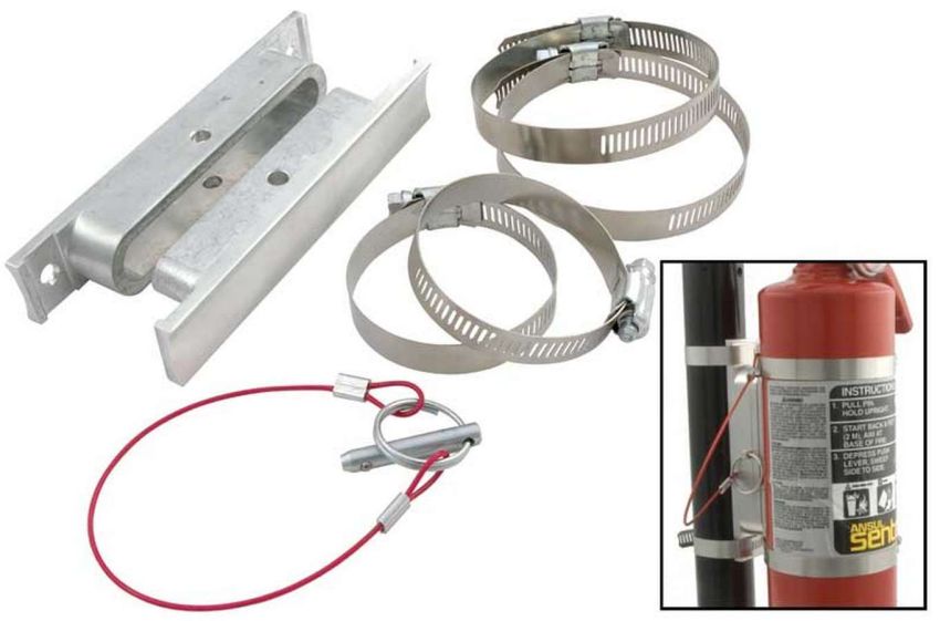 ALLSTAR PERFORMANCE ALL10510 Quick Release Fire Ext Bracket