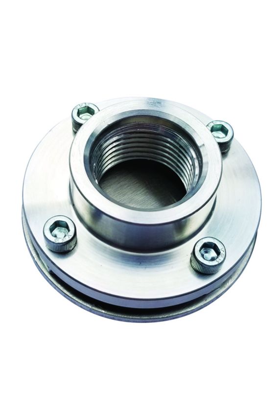Moroso 22756 -10An Female Non Weld-On Valve Cover Fitting w/Baffle