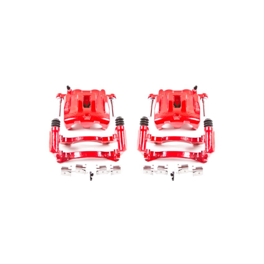PowerStop S4826 Red Powder Coated Calipers
