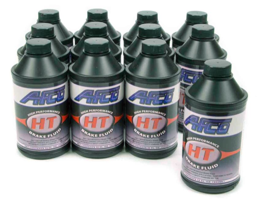 AFCO RACING PRODUCTS AFC6691902 Brake Fluid HT 12oz (12)