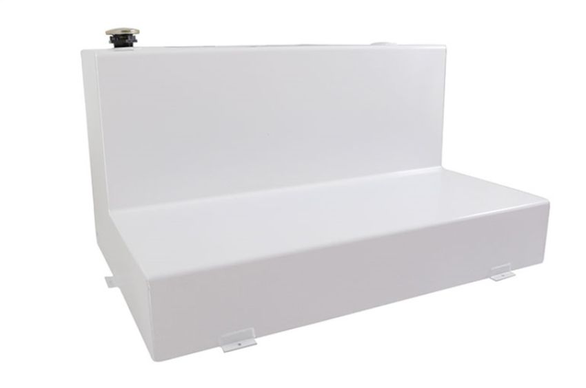 Dee Zee DZ92747XS Deezee Universal Tanks - Auxiliary L-Shape White Steel