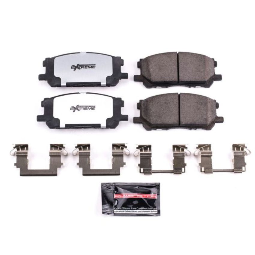 PowerStop Z36-1005 PowerStop - Z36 Truck and SUV Carbon-Fiber Ceramic Brake Pads with Hardware Kit