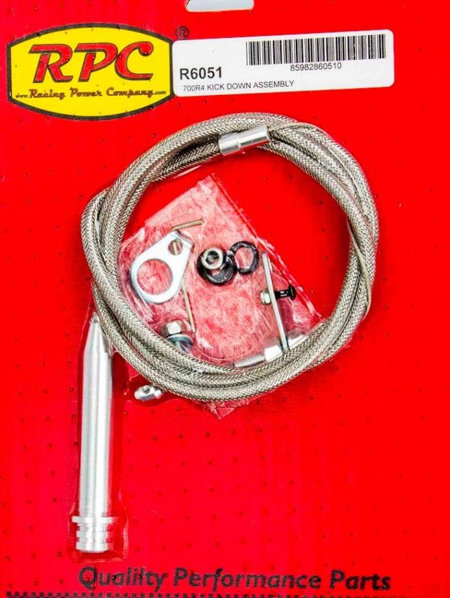 RACING POWER CO-PACKAGED RPCR6051 700R4 Stainless Kick Down Assembly