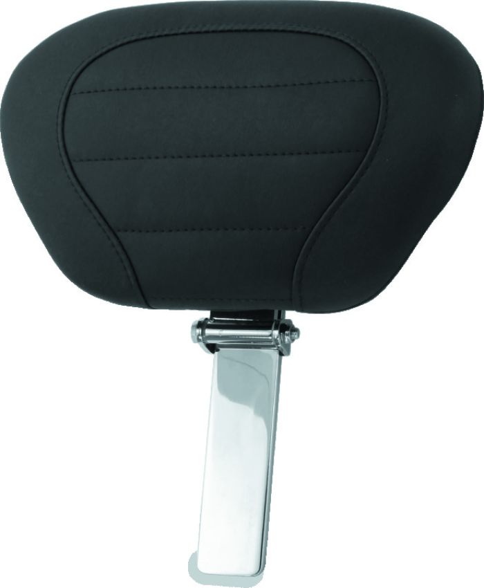 Mustang Motorcycle 79012 Mustang 08-21 Harley Electra Glide Std, Rd Glide ,Rd King, Str Glide Driver Backrest Deluxe - Black