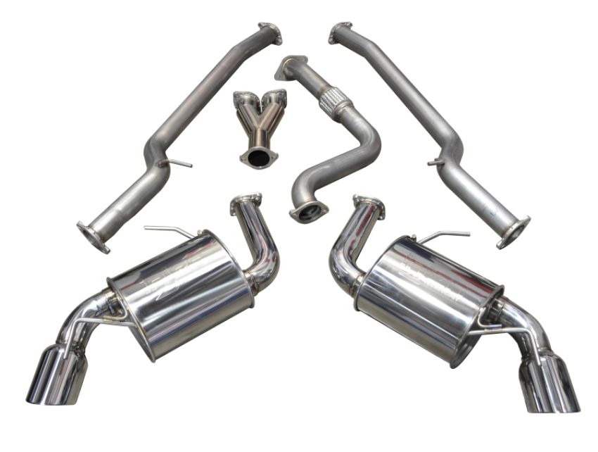 Injen SES7300 16-20 Chevy Camaro 2.0L 4 Cyl Full 3in Cat-Back Stainless Steel Exhaust w/SS Flanges & Y Pipe
