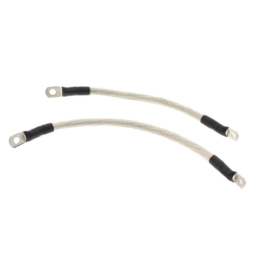 All Balls Racing 79-3002 93-96 Harley FLSTC Heritage Classic Battery Cable Kit Clear
