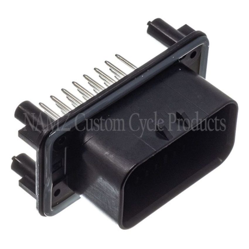 NAMZ NA-776228-1 AMP 23-Pin Radio Male Header (Mates w/HD 72382-98BK)