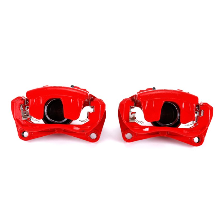 PowerStop S3308 Red Powder Coated Calipers