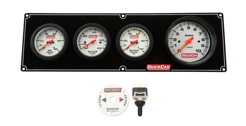 QUICKCAR RACING PRODUCTS QRP61-77463 Extreme 3-1 OP/WT/WP w/ 3-3/8in Tach