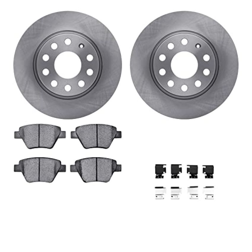 Dynamic Friction 6612-74160 Rotor Kit