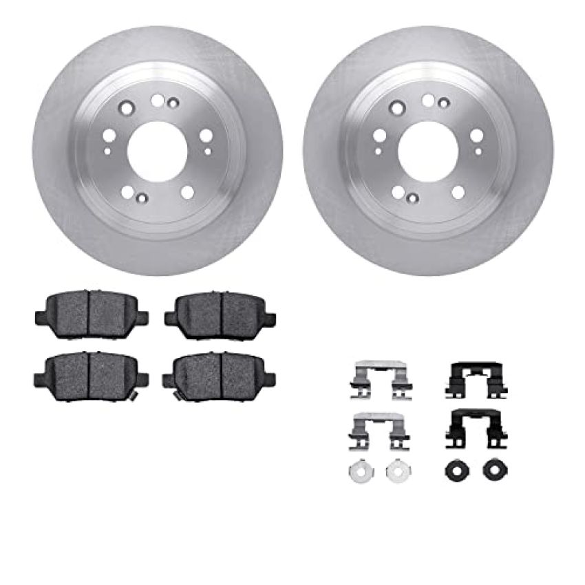 Dynamic Friction 6512-58121 Rotor Kit