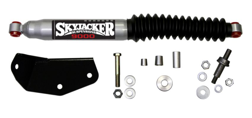 Skyjacker 9154 SNGL STAB KT SILVER W/BK BO