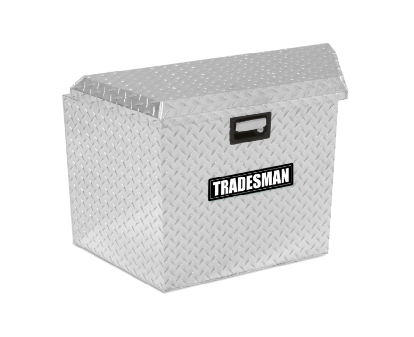 Tradesman Aluminum Trailer Tongue Storage Box (21in.) - Brite