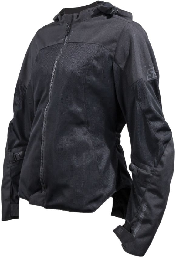 Speed and Strength 609859 Trial By Fire Mesh Jacket Black - Medium