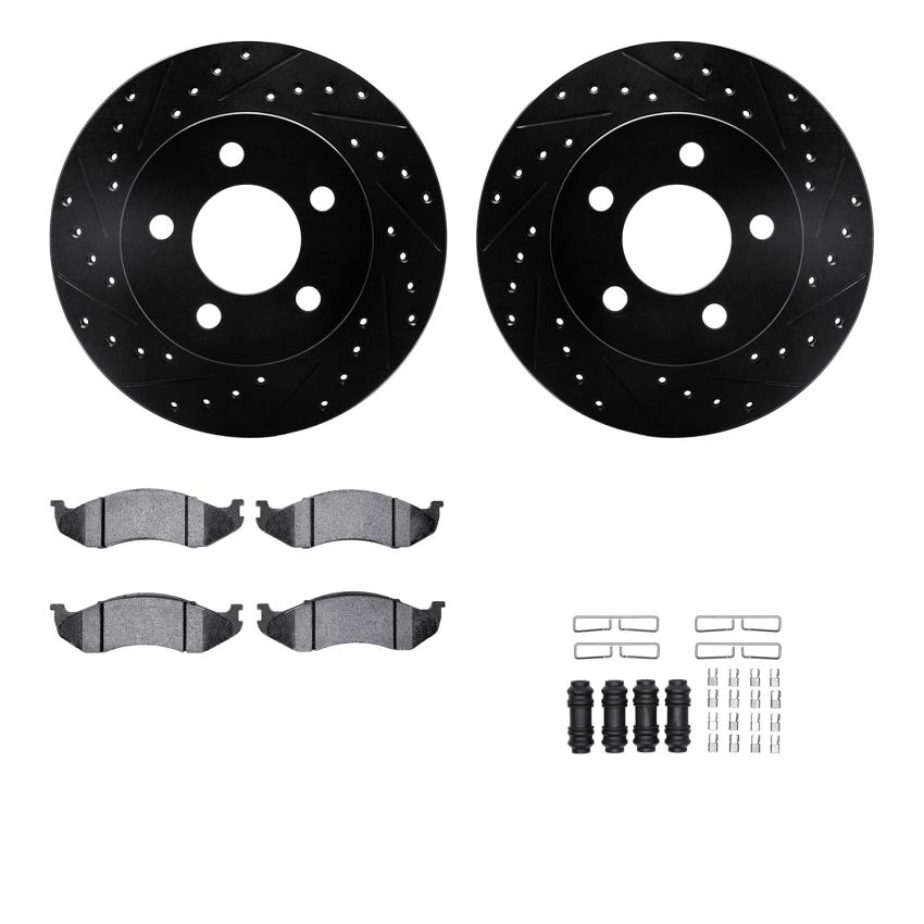 Dynamic Friction 8512-42015 Rotor Kit
