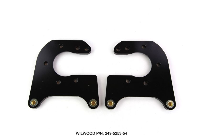 Wilwood 249-5253/54 Brackets (2) - Rear Drag - Dana