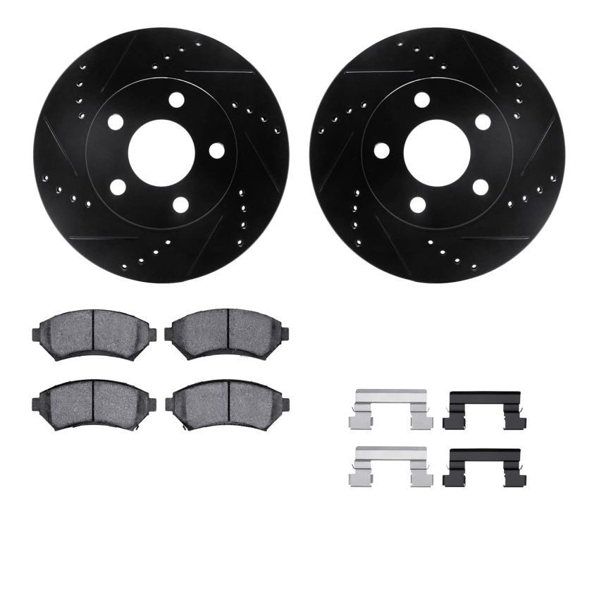 Dynamic Friction 8512-52035 Rotor Kit