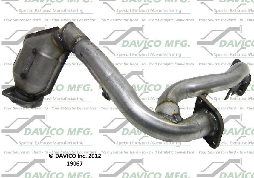 Davico Mfg 175809 NY Legal DIRECT FIT w/ CARB exempt univ