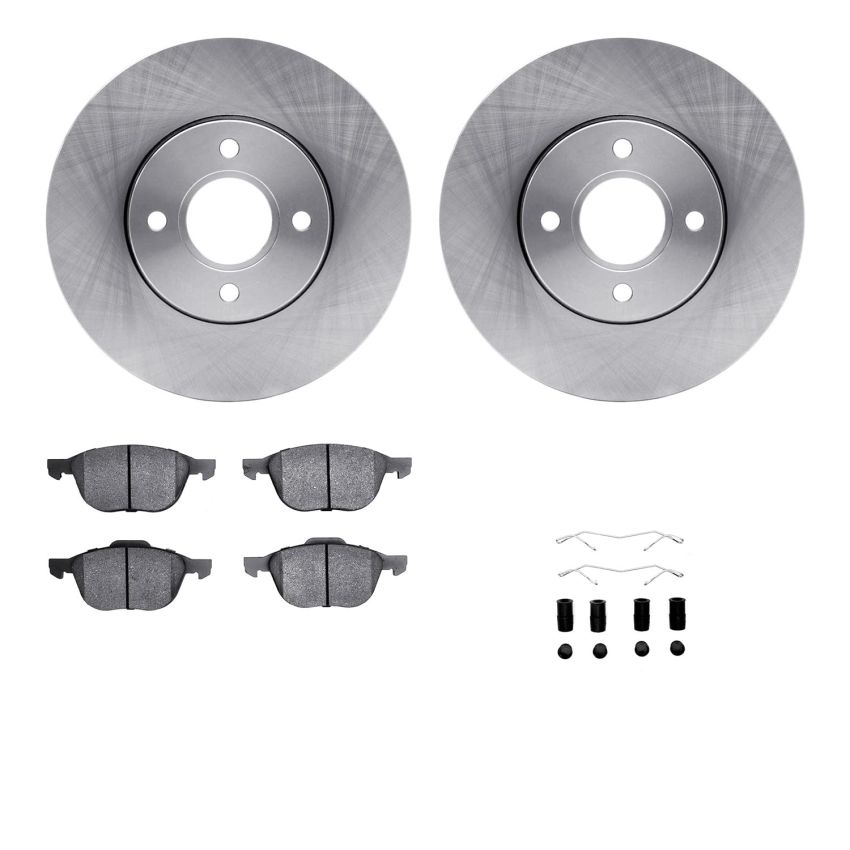 Dynamic Friction 6612-54031 Rotor Kit