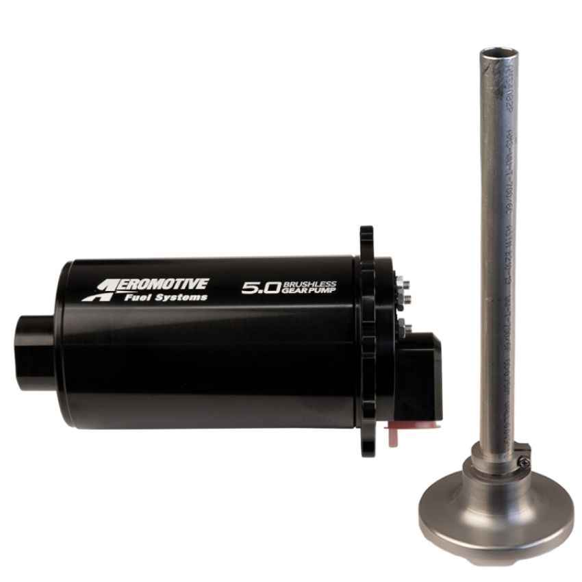 Aeromotive Fuel Pump TVS Universal In-Tank 90-Deg Outlet BL Spur Gear 5.0