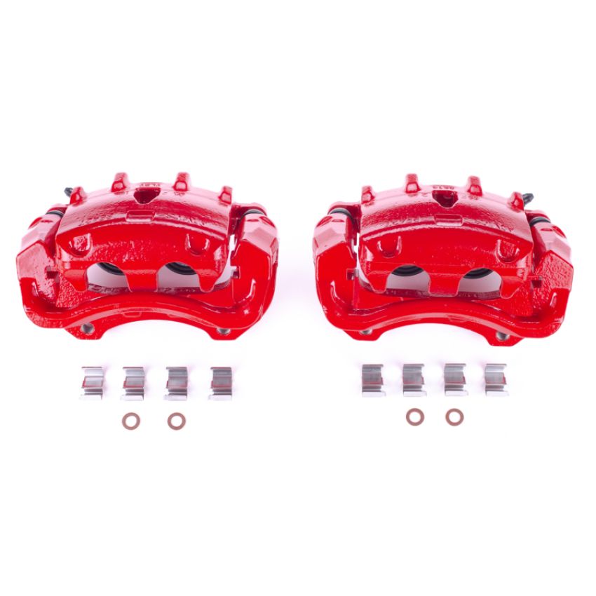 PowerStop S5116 Red Powder Coated Calipers