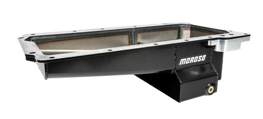 MOROSO MOR20149 7qt Oil Pan - Steel GM LS Drag/Road Race