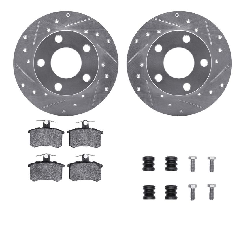 Dynamic Friction 7512-74023 Rotor Kit