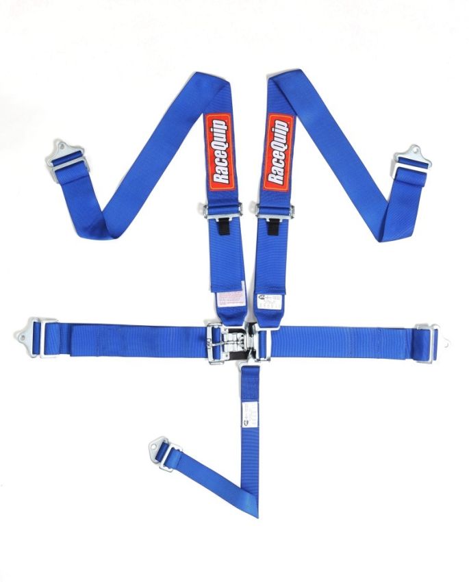 Racequip 709029 Blue JR. L & L 5pt Harness