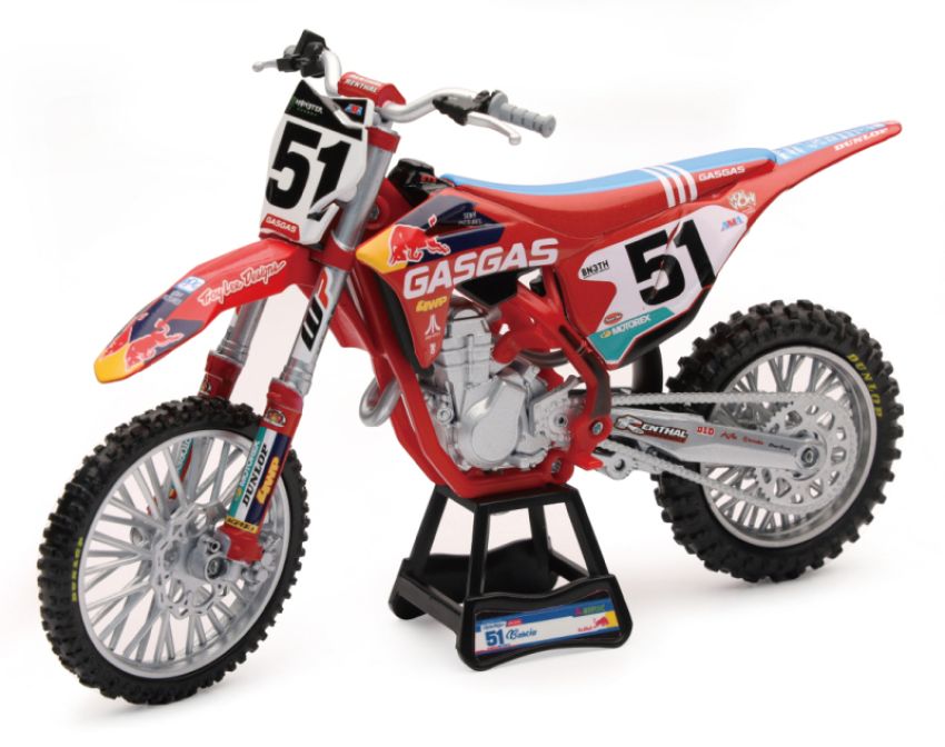 New Ray Toys 58303 TLD Redbull GASGAS MC 450F (Justin Barcia)/ Scale - 1:12