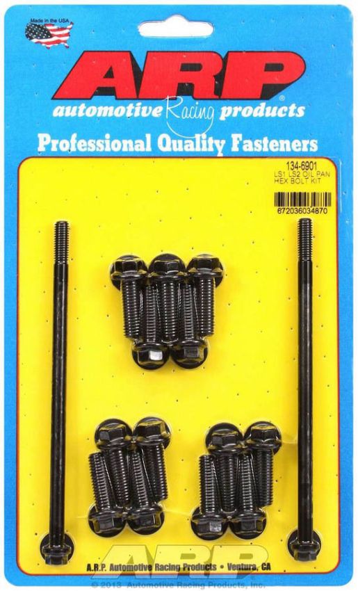 ARP ARP134-6901 LS1/LS2 Oil Pan Bolt Kit 6pt.